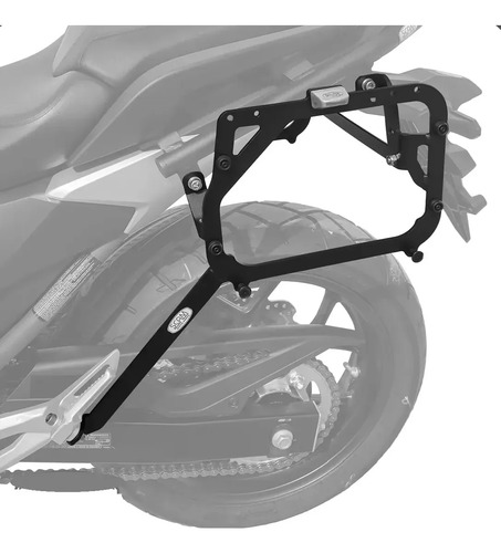 Soporte Baul Lateral Honda Nc 750x 2026/+ – Scam Negro