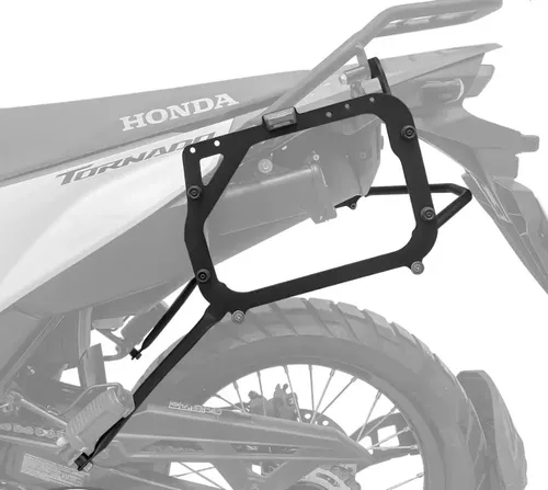 Soporte Baules Laterales Honda Xr 300 L Tornado 2025 - Scam Negro