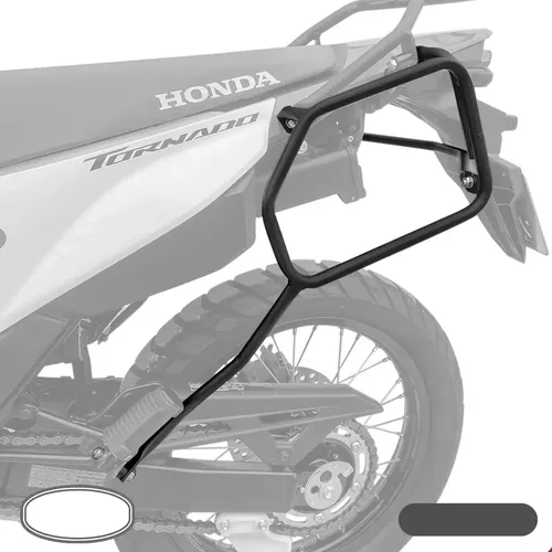 Soporte De Alforjas Honda Xr 300 L Tornado 2025 - Scam Negro