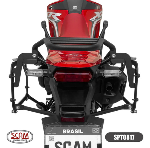 Soporte Baúles Laterales Honda XR 300 L Tornado - Image 6