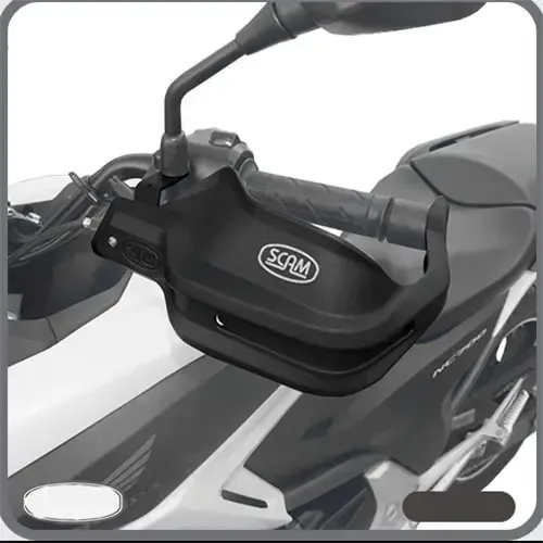 Cubre Puños Nx 500 / Nc 750x / Cb 500 X / Cb 500 F – Scam Negro Izquierdo/derecho