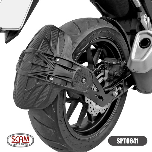 Guardabarro Anti Spray Honda NX 500 / CB 500 X / F - Image 3