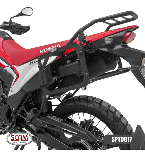 Soporte Baúles Laterales Honda XR 300 L Tornado - Image 4
