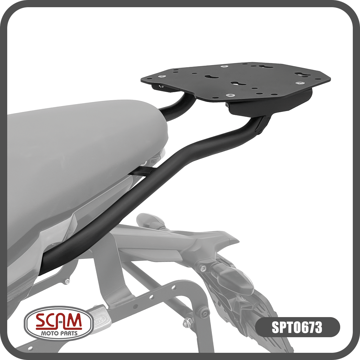 Soporte Baúl Superior Triumph Tiger 660 Sport 2022+ / Tiger 800 Sport 2025+